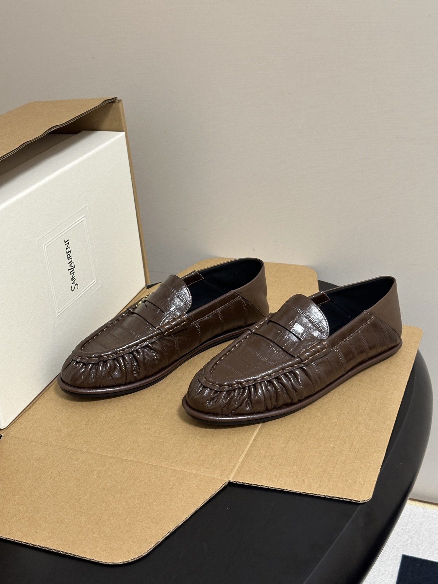顶级品质 Saint Laurent 圣罗兰fw26 new arrival～  YSL LE LOAFER 踩跟懒人鞋