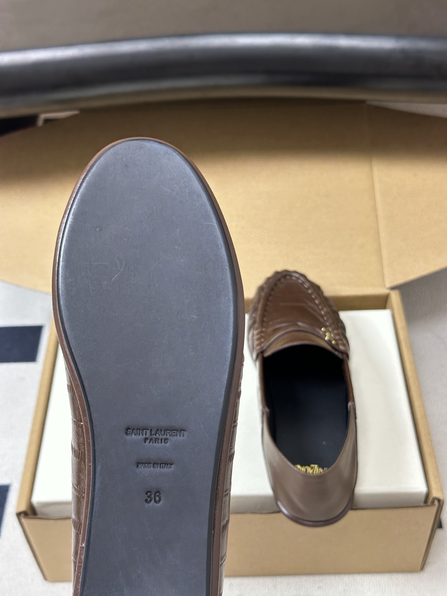 顶级品质 Saint Laurent 圣罗兰fw26 new arrival～  YSL LE LOAFER 踩跟懒人鞋