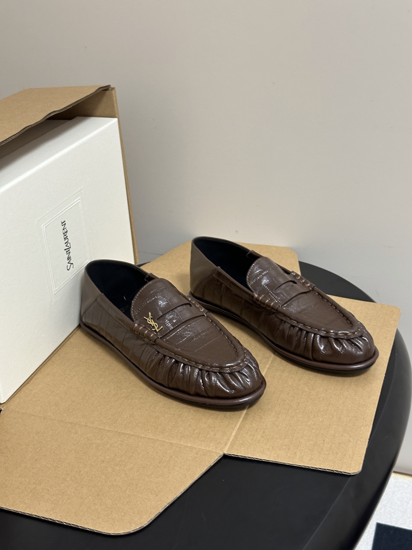 顶级品质 Saint Laurent 圣罗兰fw26 new arrival～  YSL LE LOAFER 踩跟懒人鞋