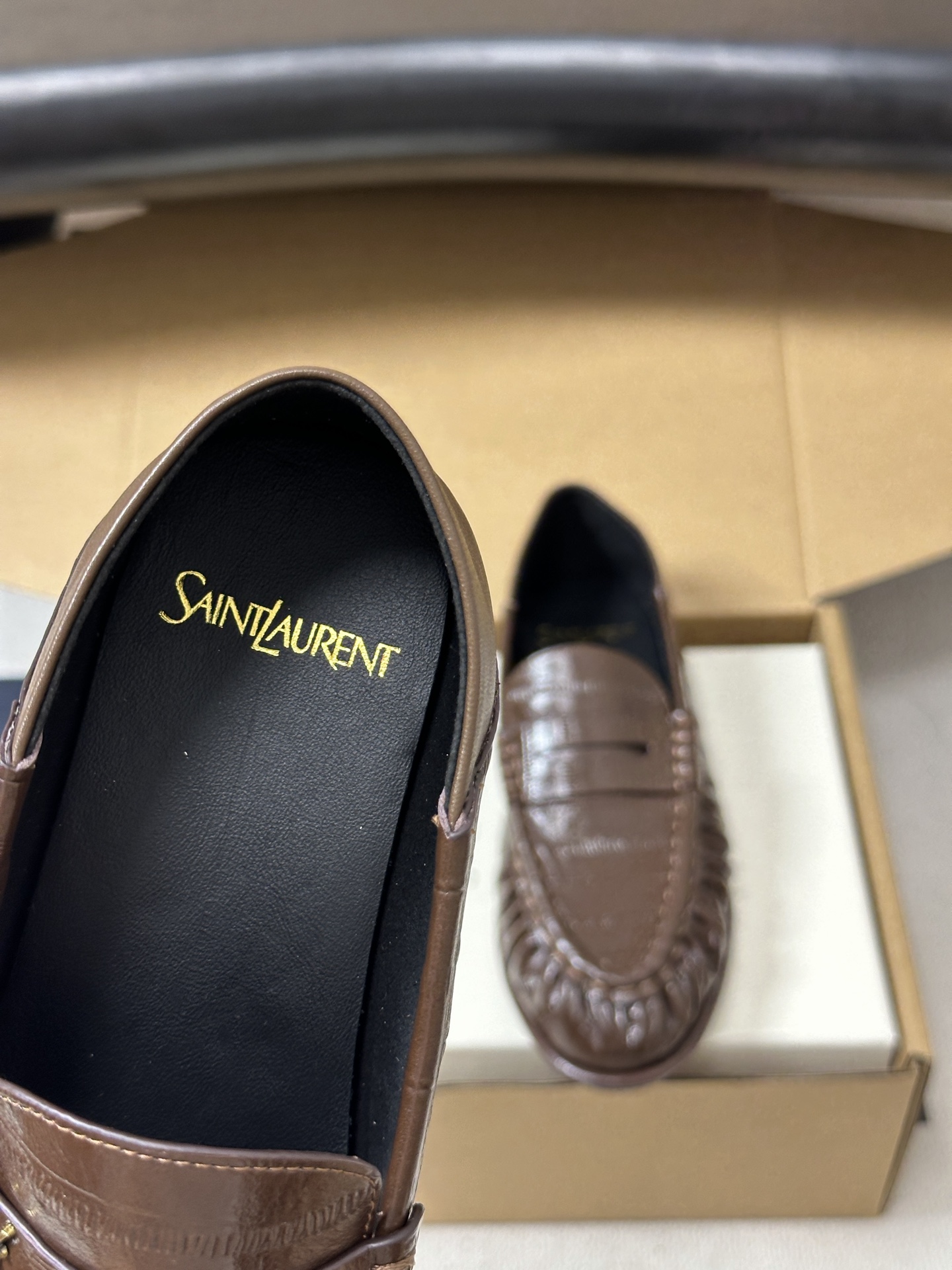 顶级品质 Saint Laurent 圣罗兰fw26 new arrival～  YSL LE LOAFER 踩跟懒人鞋