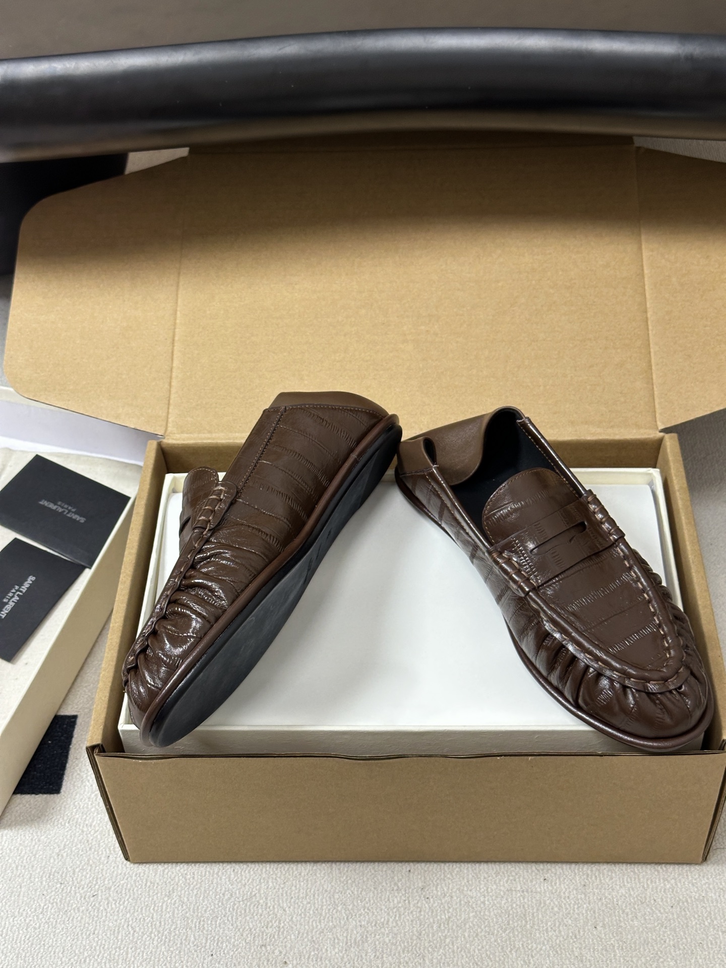 顶级品质 Saint Laurent 圣罗兰fw26 new arrival～  YSL LE LOAFER 踩跟懒人鞋
