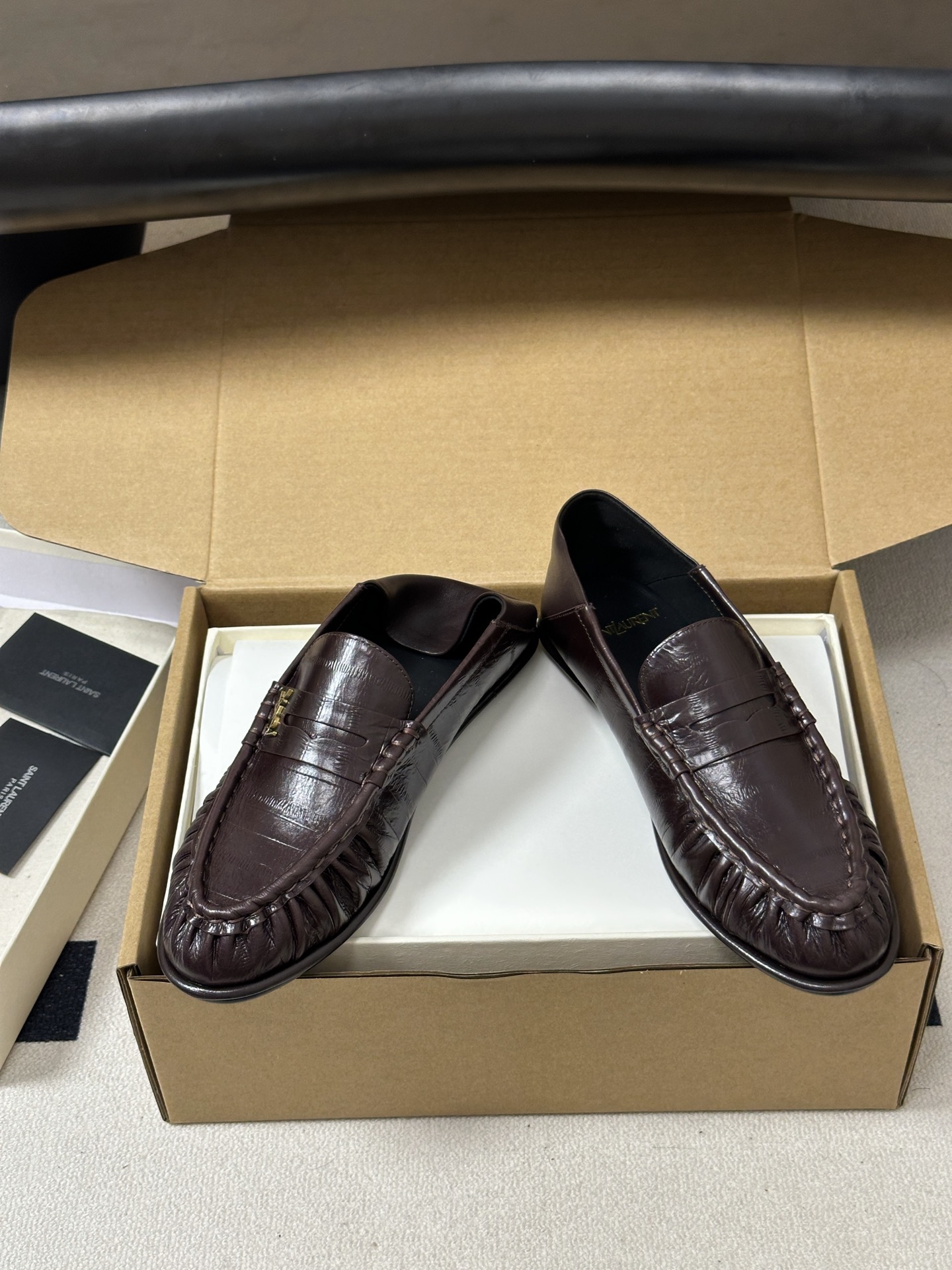 顶级品质 Saint Laurent 圣罗兰fw26 new arrival～  YSL LE LOAFER 踩跟懒人鞋