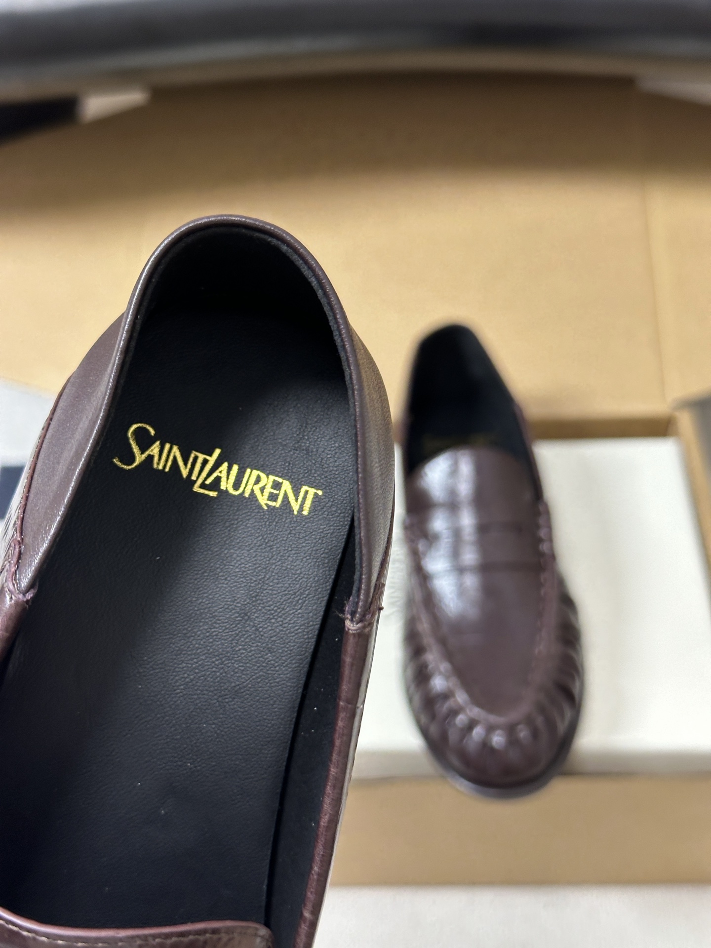 顶级品质 Saint Laurent 圣罗兰fw26 new arrival～  YSL LE LOAFER 踩跟懒人鞋