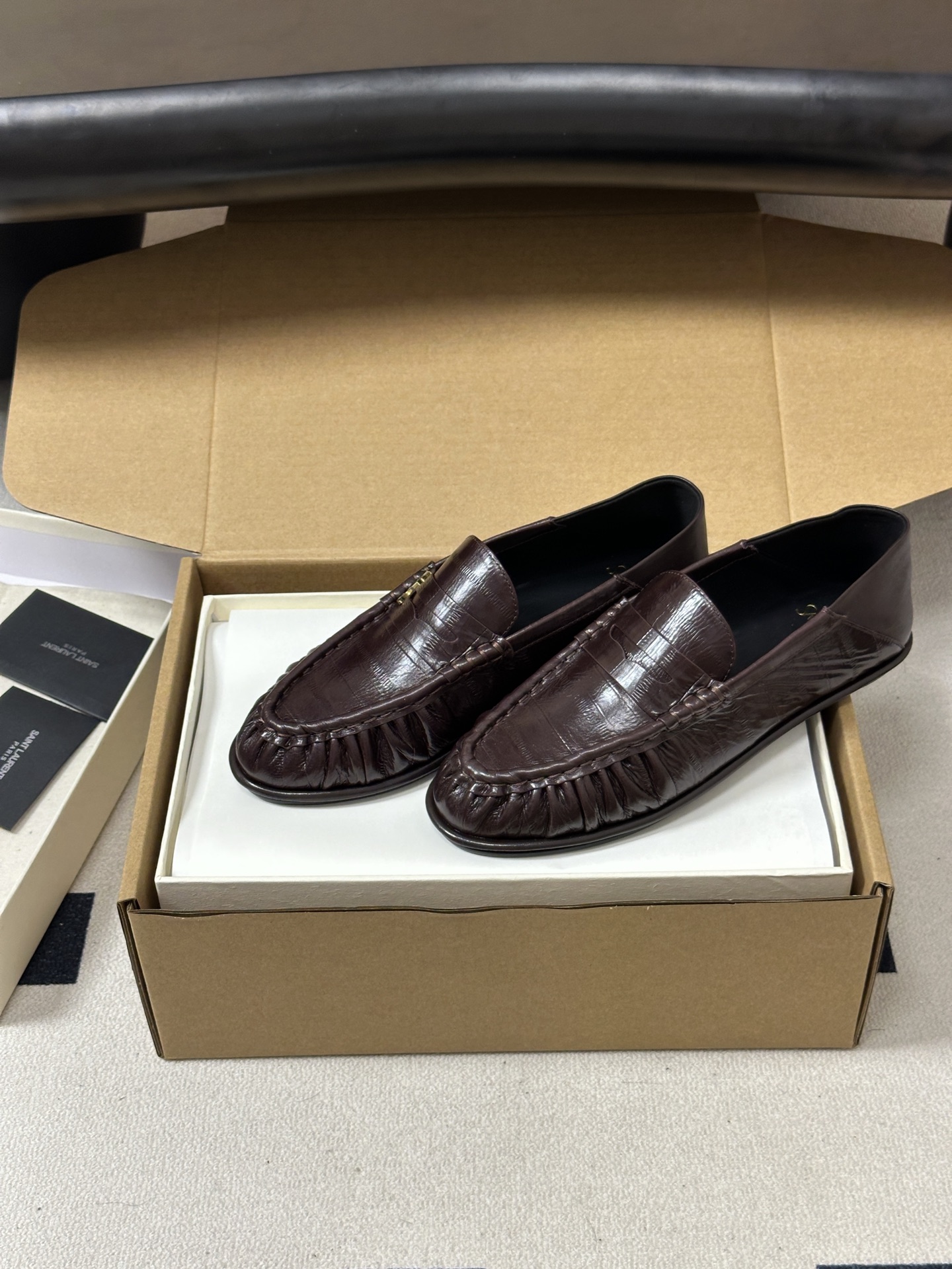 顶级品质 Saint Laurent 圣罗兰fw26 new arrival～  YSL LE LOAFER 踩跟懒人鞋