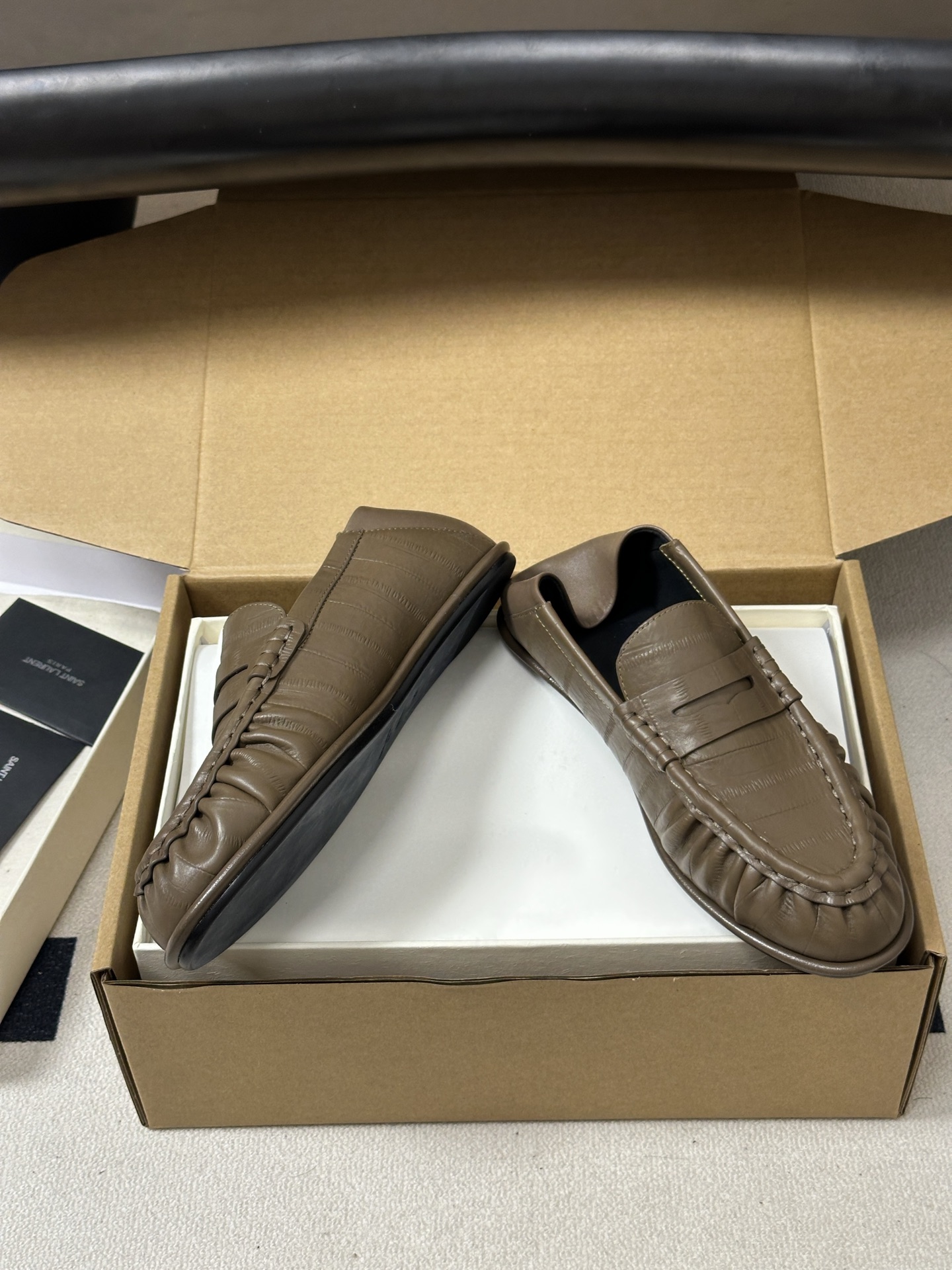 顶级品质 Saint Laurent 圣罗兰fw26 new arrival～  YSL LE LOAFER 踩跟懒人鞋