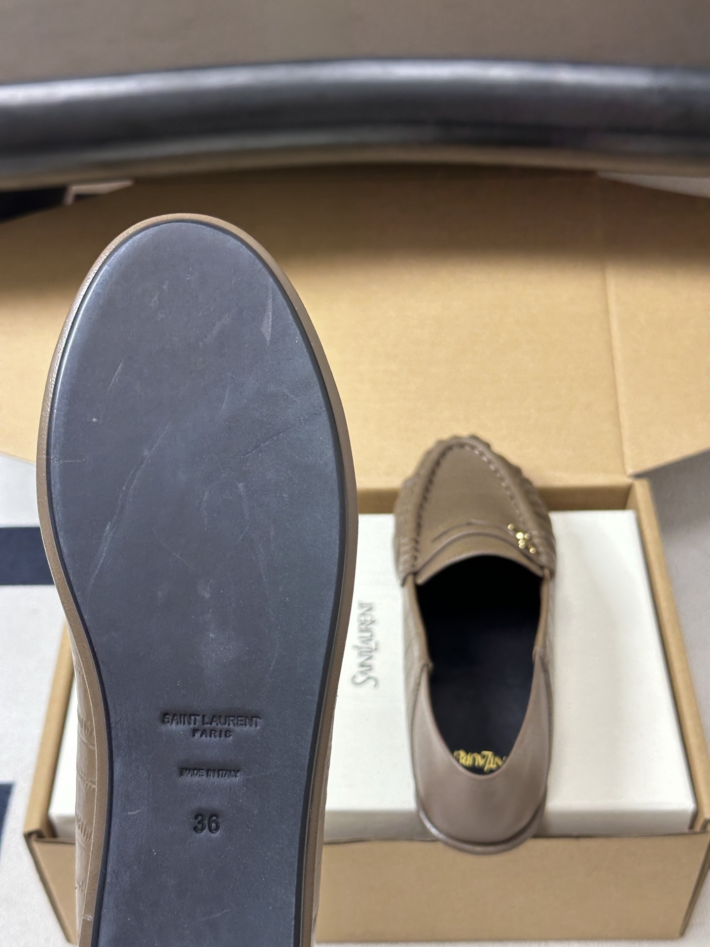 顶级品质 Saint Laurent 圣罗兰fw26 new arrival～  YSL LE LOAFER 踩跟懒人鞋
