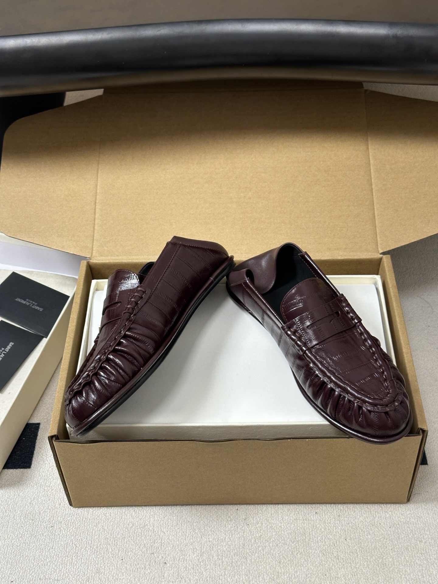 顶级品质 Saint Laurent 圣罗兰fw26 new arrival～  YSL LE LOAFER 踩跟懒人鞋
