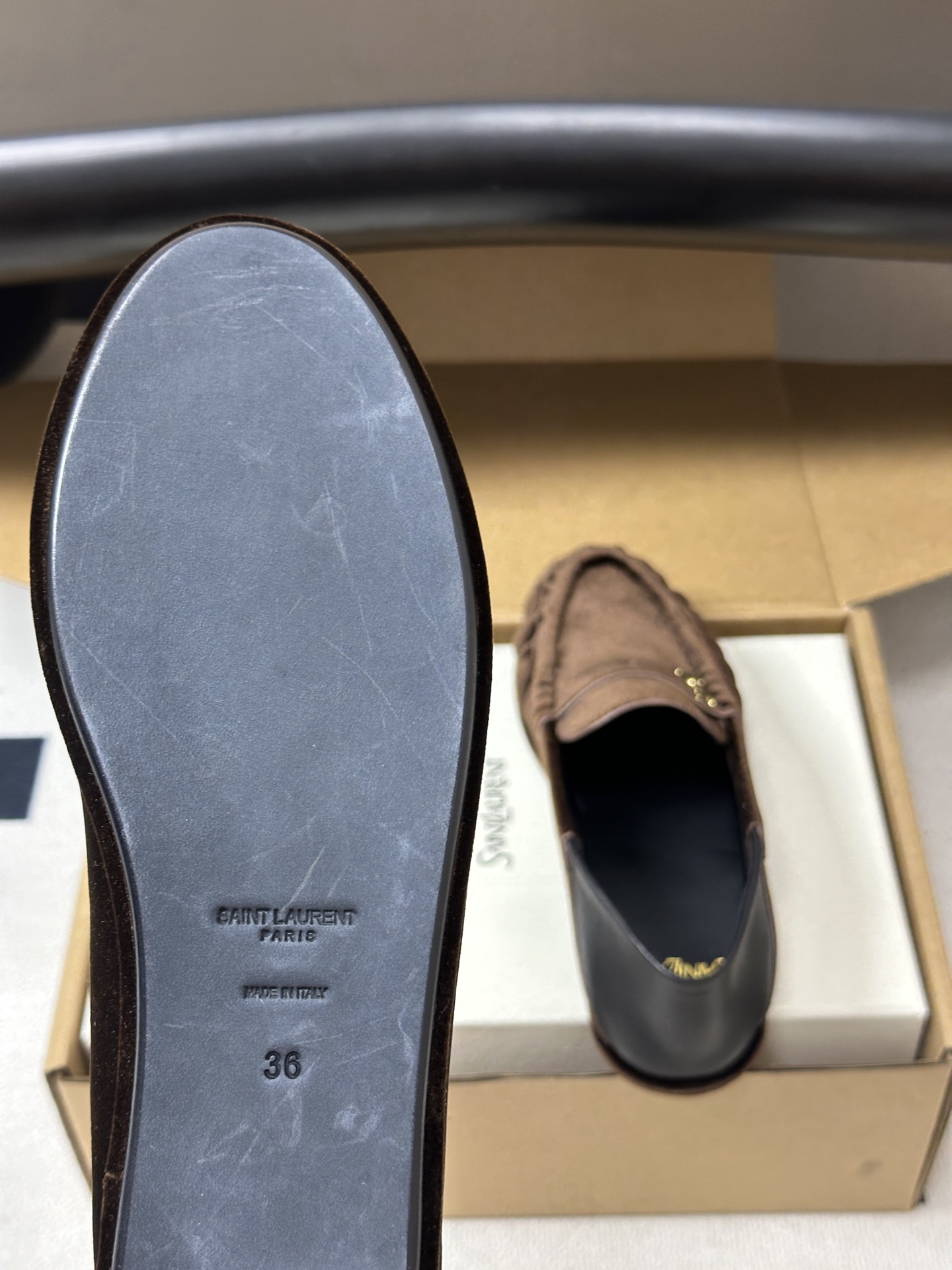 顶级品质 Saint Laurent 圣罗兰fw26 new arrival～  YSL LE LOAFER 踩跟懒人鞋