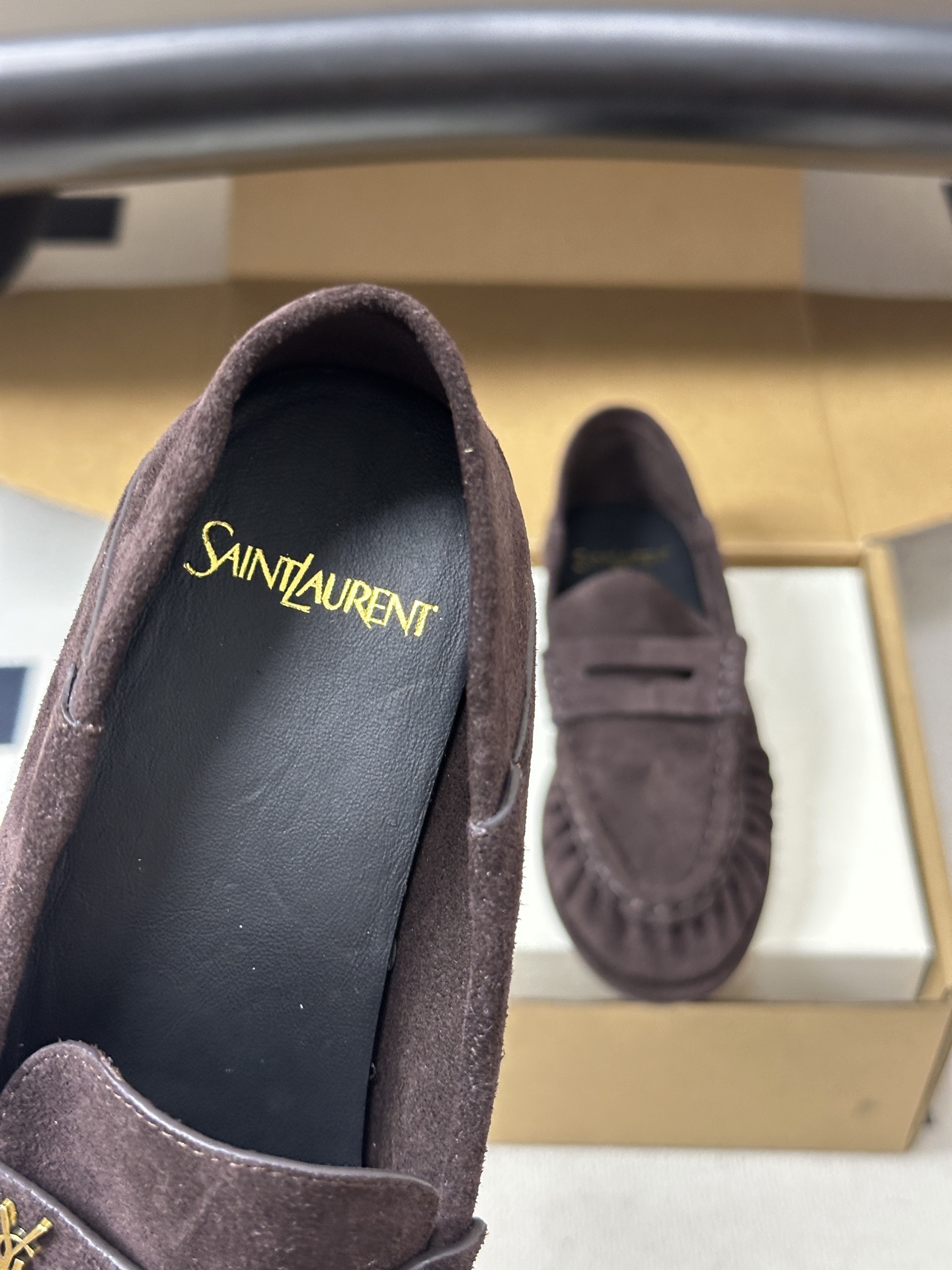 顶级品质 Saint Laurent 圣罗兰fw26 new arrival～  YSL LE LOAFER 踩跟懒人鞋