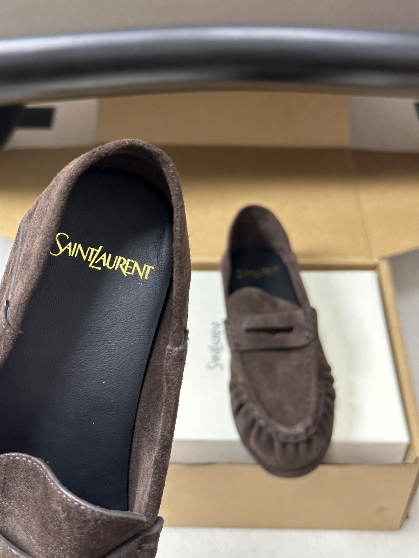 顶级品质 Saint Laurent 圣罗兰fw26 new arrival～  YSL LE LOAFER 踩跟懒人鞋