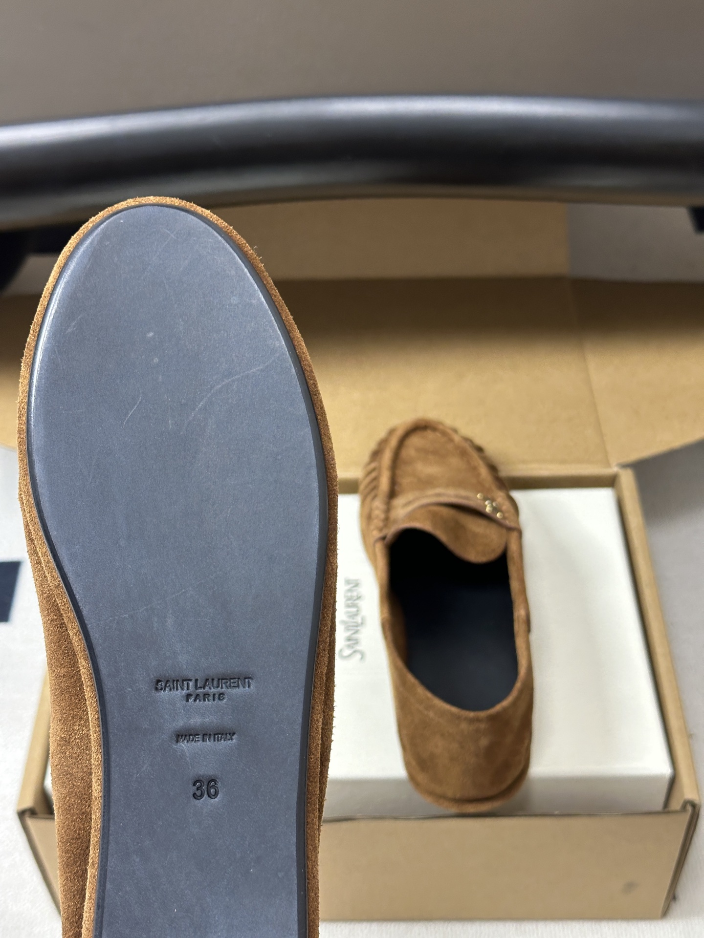 顶级品质 Saint Laurent 圣罗兰fw26 new arrival～  YSL LE LOAFER 踩跟懒人鞋