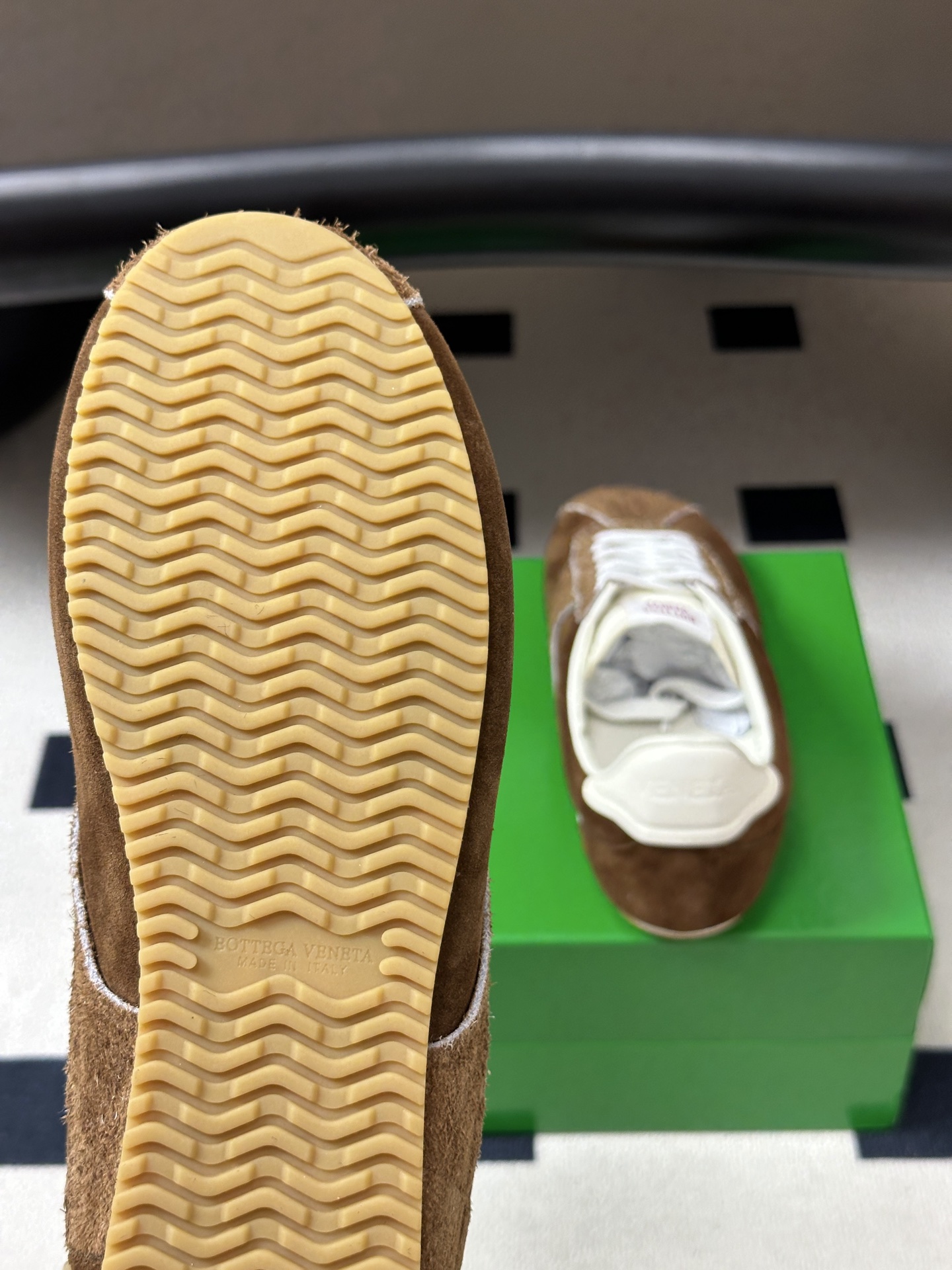 男码➕10 Bottega Veneta BV葆蝶家 26ss 早秋新款 复古阿甘鞋 老钱风系带德训鞋休闲运动鞋情侣款 