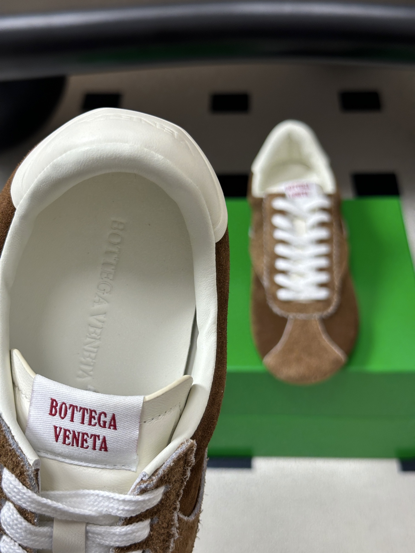 男码➕10 Bottega Veneta BV葆蝶家 26ss 早秋新款 复古阿甘鞋 老钱风系带德训鞋休闲运动鞋情侣款 