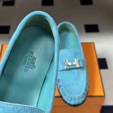 顶级品质 Hermes 爱马仕🐎 H家 2026 早秋新款Nova 褶皱乐福鞋经典H字母金属扣乐福鞋一脚蹬单鞋 小牛皮 顶级品质 Hermes 爱马仕🐎 H家 2026 早秋新款Nova 褶皱乐福鞋经典H字母金属扣乐福鞋一脚蹬单鞋 小牛皮