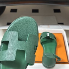 顶级品质(配高档飞机盒✈️) Hermes 爱马仕🐎 Santorini凉鞋系列 H家万年经典款 平底凉鞋H鞋面中空凉鞋 顶级品质(配高档飞机盒✈️) Hermes 爱马仕🐎 Santorini凉鞋系列 H家万年经典款 平底凉鞋H鞋面中空凉鞋