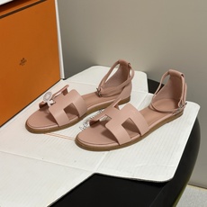 顶级品质(配高档飞机盒✈️) Hermes 爱马仕🐎 Santorini凉鞋系列 H家万年经典款 平底凉鞋H鞋面中空凉鞋 顶级品质(配高档飞机盒✈️) Hermes 爱马仕🐎 Santorini凉鞋系列 H家万年经典款 平底凉鞋H鞋面中空凉鞋