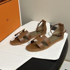 顶级品质(配高档飞机盒✈️) Hermes 爱马仕🐎 Santorini凉鞋系列 H家万年经典款 平底凉鞋H鞋面中空凉鞋 顶级品质(配高档飞机盒✈️) Hermes 爱马仕🐎 Santorini凉鞋系列 H家万年经典款 平底凉鞋H鞋面中空凉鞋