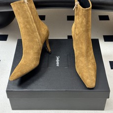 顶级品质 Saint Laurent fw26 new arrival~ YSL圣罗兰2026 秋冬新款侧拉链高跟及踝靴 顶级品质 Saint Laurent fw26 new arrival~ YSL圣罗兰2026 秋冬新款侧拉链高跟及踝靴