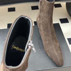顶级品质 Saint Laurent fw26 new arrival~ YSL圣罗兰2026 秋冬新款侧拉链高跟及踝靴 顶级品质 Saint Laurent fw26 new arrival~ YSL圣罗兰2026 秋冬新款侧拉链高跟及踝靴