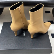 顶级品质 Saint Laurent fw26 new arrival~ YSL圣罗兰2026 秋冬新款侧拉链高跟及踝靴 顶级品质 Saint Laurent fw26 new arrival~ YSL圣罗兰2026 秋冬新款侧拉链高跟及踝靴