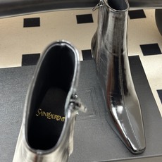 顶级品质 Saint Laurent fw26 new arrival~ YSL圣罗兰2026 秋冬新款侧拉链高跟及踝靴 顶级品质 Saint Laurent fw26 new arrival~ YSL圣罗兰2026 秋冬新款侧拉链高跟及踝靴