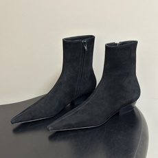 顶级品质 Saint Laurent fw26 new arrival~ YSL圣罗兰2026 秋冬新款侧拉链小矮跟及踝 顶级品质 Saint Laurent fw26 new arrival~ YSL圣罗兰2026 秋冬新款侧拉链小矮跟及踝