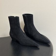 顶级品质 Saint Laurent fw26 new arrival~ YSL圣罗兰2026 秋冬新款侧拉链小矮跟及踝 顶级品质 Saint Laurent fw26 new arrival~ YSL圣罗兰2026 秋冬新款侧拉链小矮跟及踝
