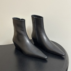 顶级品质 Saint Laurent fw26 new arrival~ YSL圣罗兰2026 秋冬新款侧拉链小矮跟及踝 顶级品质 Saint Laurent fw26 new arrival~ YSL圣罗兰2026 秋冬新款侧拉链小矮跟及踝