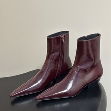 顶级品质 Saint Laurent fw26 new arrival~ YSL圣罗兰2026 秋冬新款侧拉链小矮跟及踝 顶级品质 Saint Laurent fw26 new arrival~ YSL圣罗兰2026 秋冬新款侧拉链小矮跟及踝