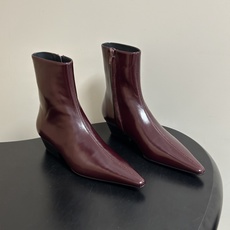 顶级品质 Saint Laurent fw26 new arrival~ YSL圣罗兰2026 秋冬新款侧拉链小矮跟及踝 顶级品质 Saint Laurent fw26 new arrival~ YSL圣罗兰2026 秋冬新款侧拉链小矮跟及踝