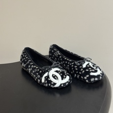 26P早秋新款Chanel 小香中古款康鹏2代真皮底系列芭蕾舞鞋大双C平底单鞋经典蝴蝶结浅口单鞋羊毛单鞋 复古款来袭,好 26P早秋新款Chanel 小香中古款康鹏2代真皮底系列芭蕾舞鞋大双C平底单鞋经典蝴蝶结浅口单鞋羊毛单鞋 复古款来袭,好