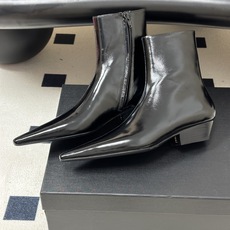 顶级品质 Saint Laurent fw26 new arrival~ YSL圣罗兰2026 秋冬新款侧拉链小矮跟及踝 顶级品质 Saint Laurent fw26 new arrival~ YSL圣罗兰2026 秋冬新款侧拉链小矮跟及踝