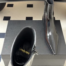 顶级品质 Saint Laurent fw26 new arrival~ YSL圣罗兰2026 秋冬新款侧拉链小矮跟及踝 顶级品质 Saint Laurent fw26 new arrival~ YSL圣罗兰2026 秋冬新款侧拉链小矮跟及踝