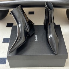 顶级品质 Saint Laurent fw26 new arrival~ YSL圣罗兰2026 秋冬新款侧拉链小矮跟及踝 顶级品质 Saint Laurent fw26 new arrival~ YSL圣罗兰2026 秋冬新款侧拉链小矮跟及踝