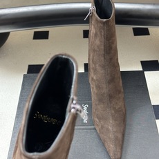 顶级品质 Saint Laurent fw26 new arrival~ YSL圣罗兰2026 秋冬新款侧拉链高跟及踝靴 顶级品质 Saint Laurent fw26 new arrival~ YSL圣罗兰2026 秋冬新款侧拉链高跟及踝靴