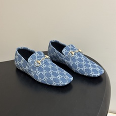 2026早秋新款 Gucci 古驰 经典马衔扣GG布面乐福鞋方头皮面/布面平底一脚蹬乐福鞋单鞋 Generation G 2026早秋新款 Gucci 古驰 经典马衔扣GG布面乐福鞋方头皮面/布面平底一脚蹬乐福鞋单鞋 Generation G