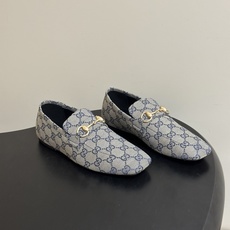 2026早秋新款 Gucci 古驰 经典马衔扣GG布面乐福鞋方头皮面/布面平底一脚蹬乐福鞋单鞋 Generation G 2026早秋新款 Gucci 古驰 经典马衔扣GG布面乐福鞋方头皮面/布面平底一脚蹬乐福鞋单鞋 Generation G