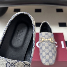 2026早秋新款 Gucci 古驰 经典马衔扣GG布面乐福鞋方头皮面/布面平底一脚蹬乐福鞋单鞋 Generation G 2026早秋新款 Gucci 古驰 经典马衔扣GG布面乐福鞋方头皮面/布面平底一脚蹬乐福鞋单鞋 Generation G