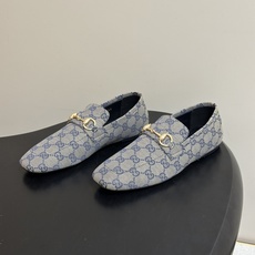 2026早秋新款 Gucci 古驰 经典马衔扣GG布面乐福鞋方头皮面/布面平底一脚蹬乐福鞋单鞋 Generation G 2026早秋新款 Gucci 古驰 经典马衔扣GG布面乐福鞋方头皮面/布面平底一脚蹬乐福鞋单鞋 Generation G