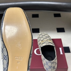 2026早秋新款 Gucci 古驰 经典马衔扣GG布面乐福鞋方头皮面/布面平底一脚蹬乐福鞋单鞋 Generation G 2026早秋新款 Gucci 古驰 经典马衔扣GG布面乐福鞋方头皮面/布面平底一脚蹬乐福鞋单鞋 Generation G