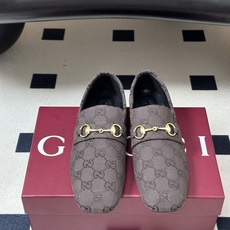 2026早秋新款 Gucci 古驰 经典马衔扣GG布面乐福鞋方头皮面/布面平底一脚蹬乐福鞋单鞋 Generation G 2026早秋新款 Gucci 古驰 经典马衔扣GG布面乐福鞋方头皮面/布面平底一脚蹬乐福鞋单鞋 Generation G