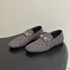 2026早秋新款 Gucci 古驰 经典马衔扣GG布面乐福鞋方头皮面/布面平底一脚蹬乐福鞋单鞋 Generation G 2026早秋新款 Gucci 古驰 经典马衔扣GG布面乐福鞋方头皮面/布面平底一脚蹬乐福鞋单鞋 Generation G