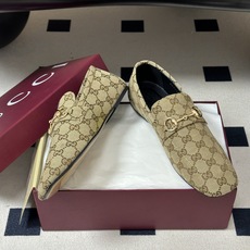 2026早秋新款 Gucci 古驰 经典马衔扣GG布面乐福鞋方头皮面/布面平底一脚蹬乐福鞋单鞋 Generation G 2026早秋新款 Gucci 古驰 经典马衔扣GG布面乐福鞋方头皮面/布面平底一脚蹬乐福鞋单鞋 Generation G