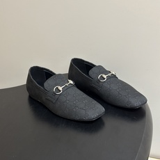 2026早秋新款 Gucci 古驰 经典马衔扣GG布面乐福鞋方头皮面/布面平底一脚蹬乐福鞋单鞋 Generation G 2026早秋新款 Gucci 古驰 经典马衔扣GG布面乐福鞋方头皮面/布面平底一脚蹬乐福鞋单鞋 Generation G