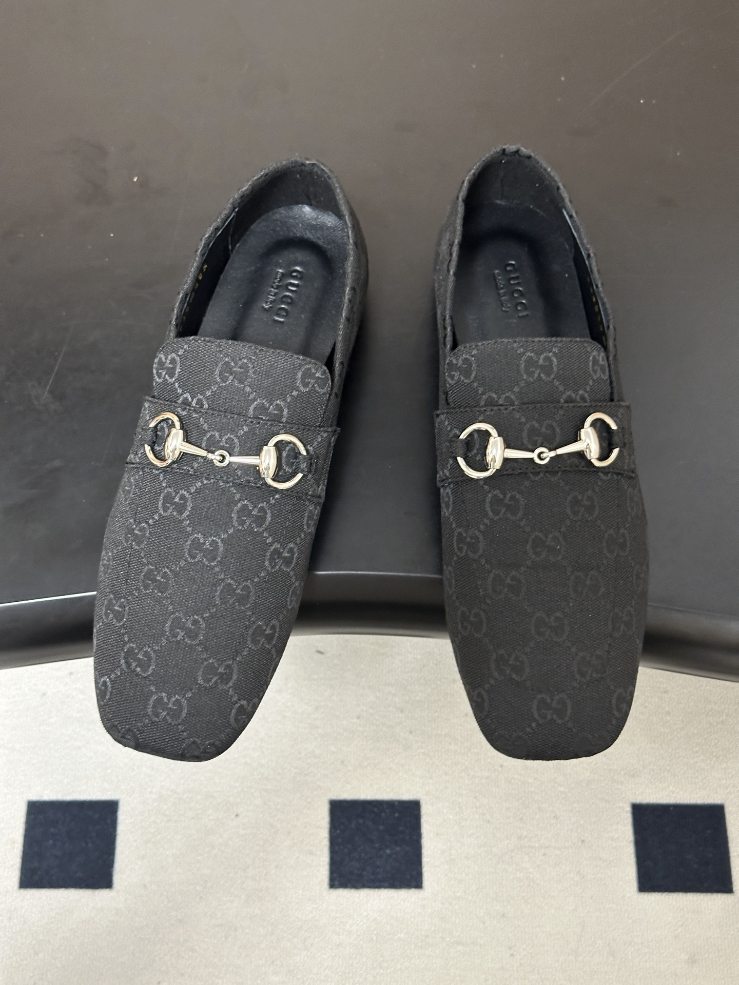 2026早秋新款 Gucci 古驰 经典马衔扣GG布面乐福鞋方头皮面/布面平底一脚蹬乐福鞋单鞋 Generation G 2026早秋新款 Gucci 古驰 经典马衔扣GG布面乐福鞋方头皮面/布面平底一脚蹬乐福鞋单鞋 Generation G