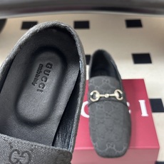 2026早秋新款 Gucci 古驰 经典马衔扣GG布面乐福鞋方头皮面/布面平底一脚蹬乐福鞋单鞋 Generation G 2026早秋新款 Gucci 古驰 经典马衔扣GG布面乐福鞋方头皮面/布面平底一脚蹬乐福鞋单鞋 Generation G