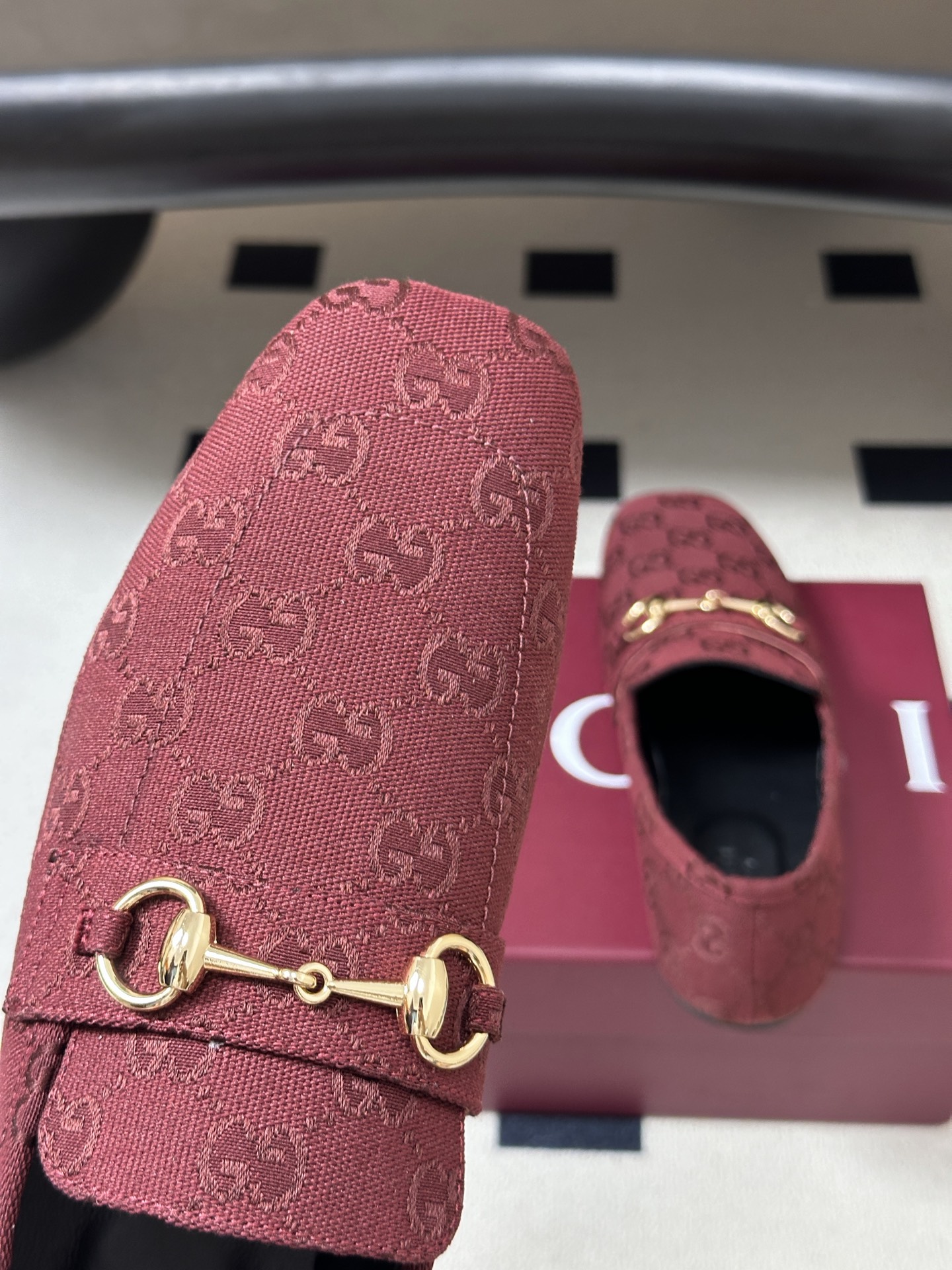 2026早秋新款 Gucci 古驰 经典马衔扣GG布面乐福鞋方头皮面/布面平底一脚蹬乐福鞋单鞋 Generation G 2026早秋新款 Gucci 古驰 经典马衔扣GG布面乐福鞋方头皮面/布面平底一脚蹬乐福鞋单鞋 Generation G