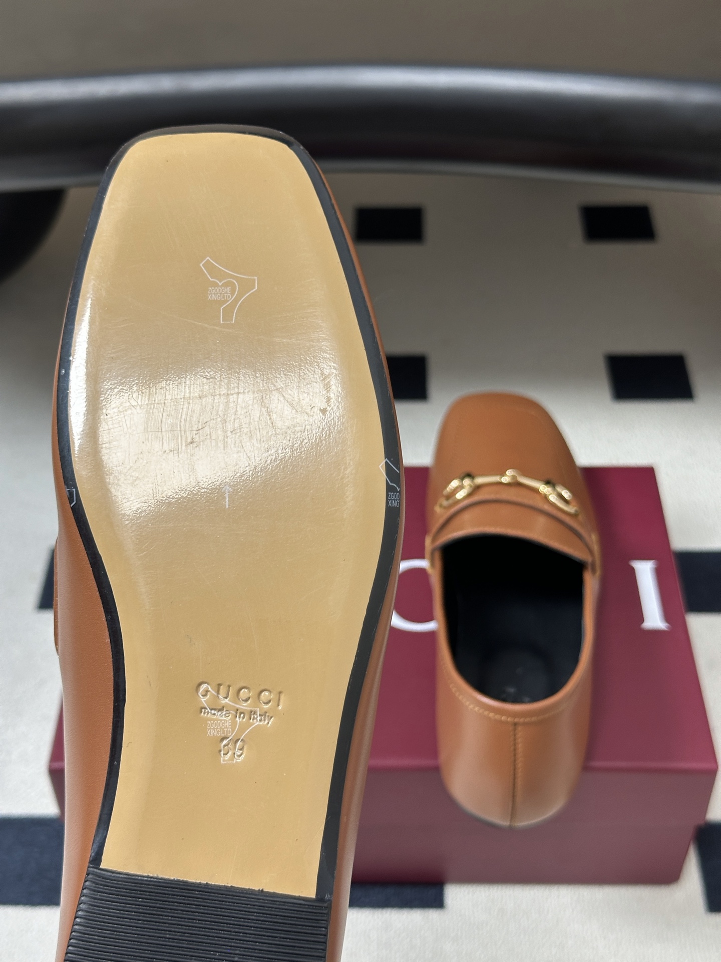 2026早秋新款 Gucci 古驰 经典马衔扣GG布面乐福鞋方头皮面/布面平底一脚蹬乐福鞋单鞋 Generation G