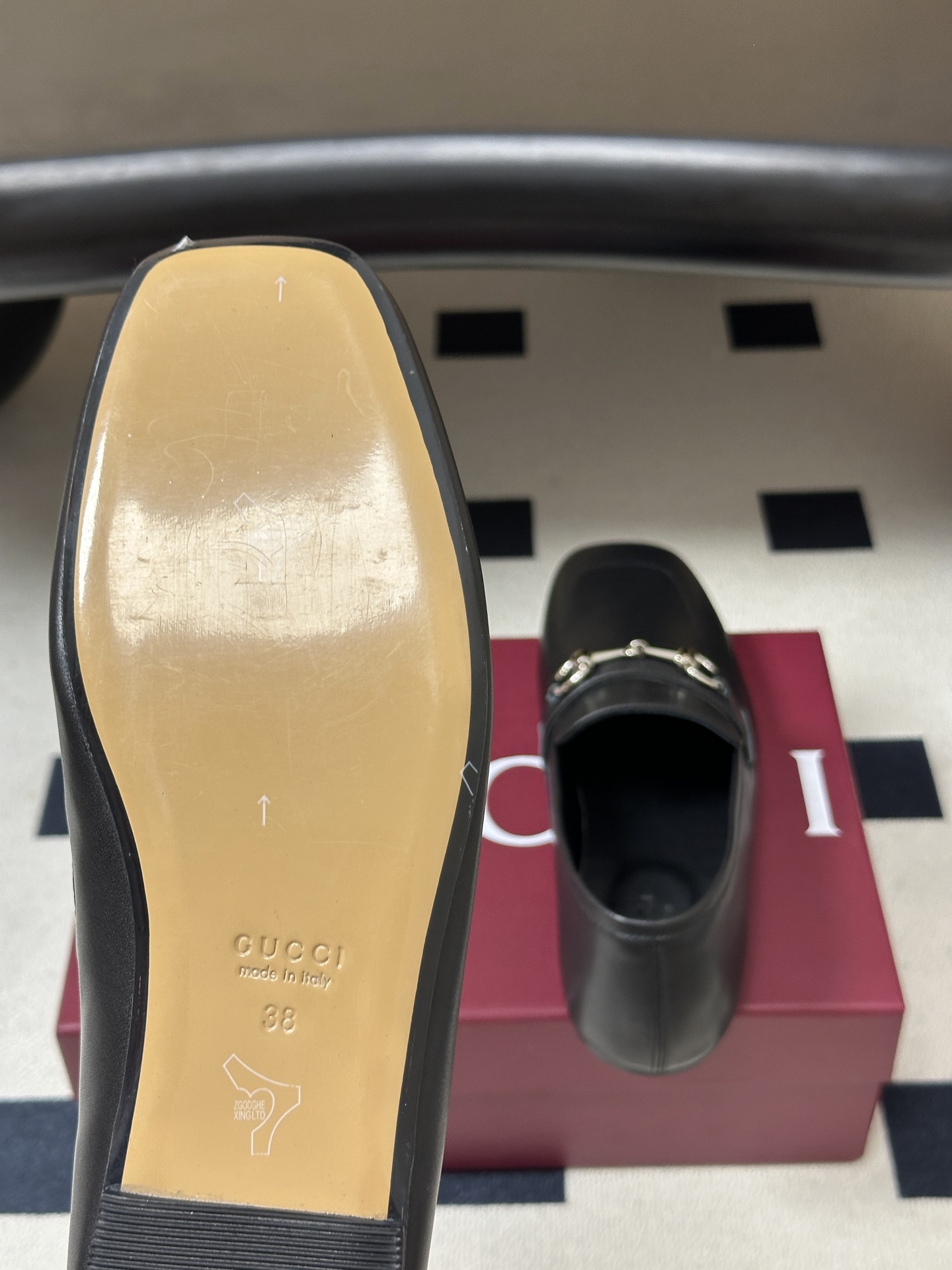 2026早秋新款 Gucci 古驰 经典马衔扣GG布面乐福鞋方头皮面/布面平底一脚蹬乐福鞋单鞋 Generation G