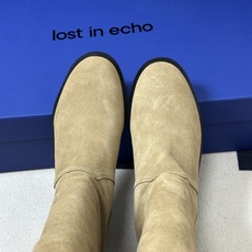 Lost in echo26ss早秋新款金属扣明线直筒高筒靴复古风堆堆靴 自带松弛复古文艺氛围感,醒目明线勾勒靴身轮廓, Lost in echo26ss早秋新款金属扣明线直筒高筒靴复古风堆堆靴 自带松弛复古文艺氛围感,醒目明线勾勒靴身轮廓,